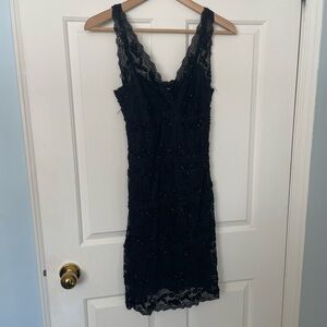 Black lace dress 🖤 Le Chateau